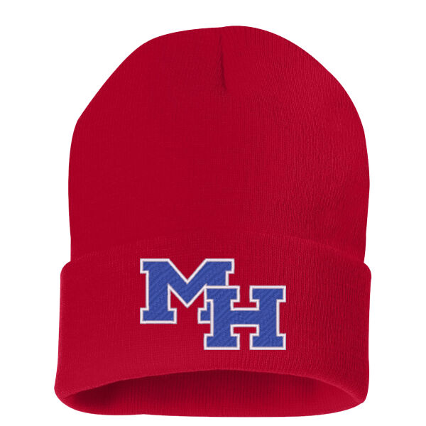 MH Hat - 12 Inch Knit Beanie Thumbnail