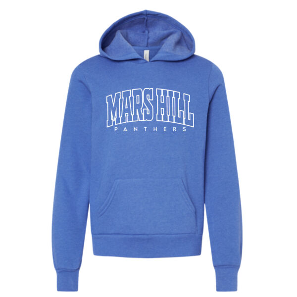 Arched Mars Hill  - Youth Sponge Fleece Hoodie Thumbnail