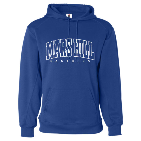 Arched Mars Hill  - Performance Fleece Hooded Sweatshirt Thumbnail