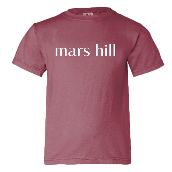 Seaside Mars Hill  - Youth Garment Dyed Ringspun T-Shirt Thumbnail