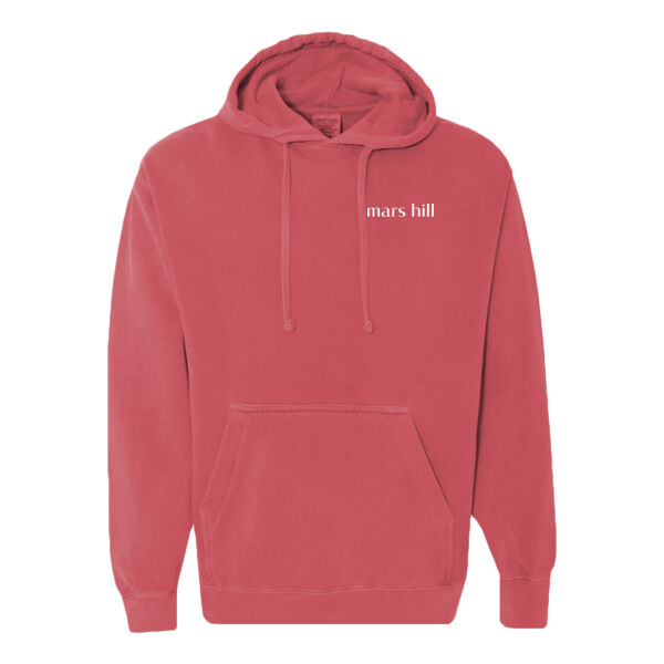 Seaside Mars Hill  - Garment-Dyed Hooded Sweatshirt Thumbnail