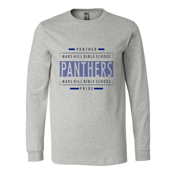 Panther Pride - Unisex Heather CVC Long Sleeve Tee Thumbnail