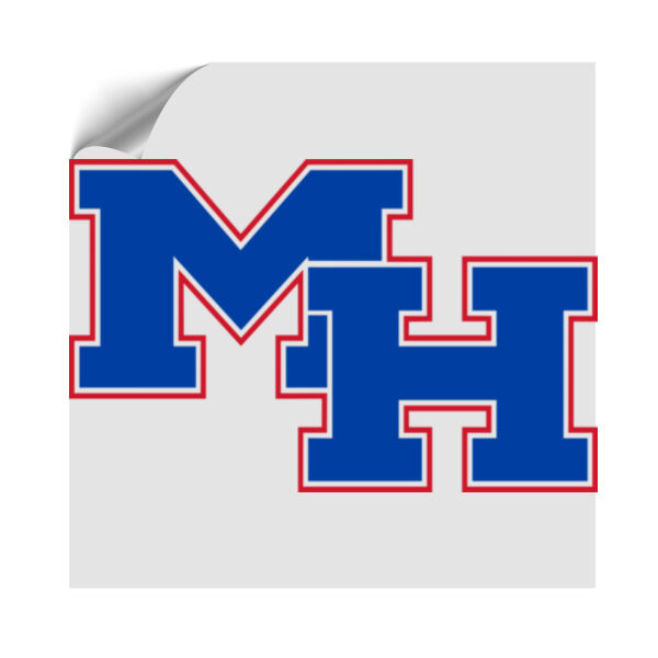 MH - Small Logo UV DTF Sticker -  Label Size Thumbnail