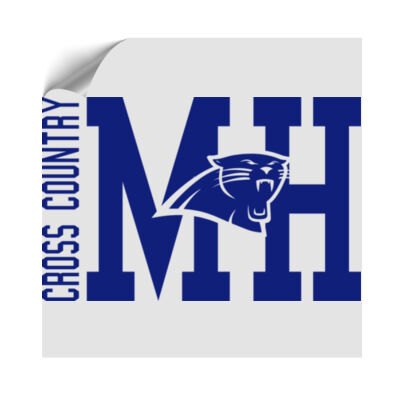 MH Cross Country - Handheld UV DTF Sticker -  Cup/Phone Size Thumbnail