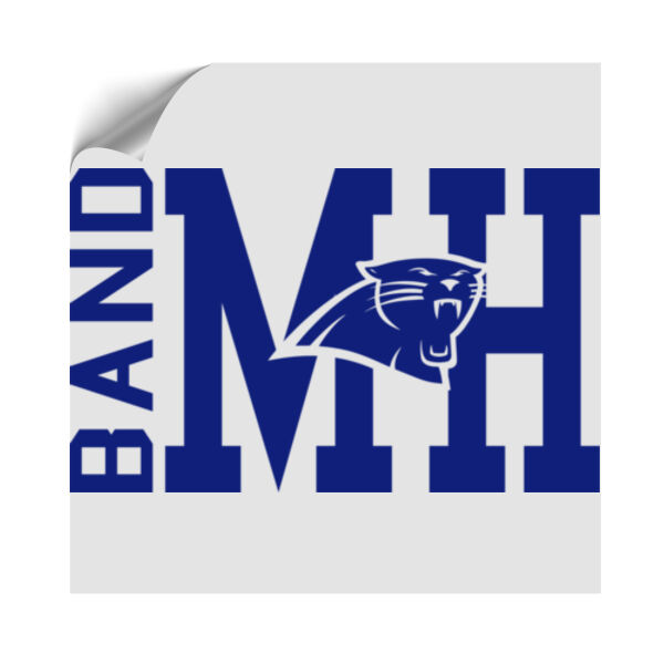 MH Band - Handheld UV DTF Sticker -  Cup/Phone Size Thumbnail